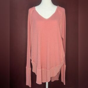 Free People Catalina Long Sleeve Thermal Top